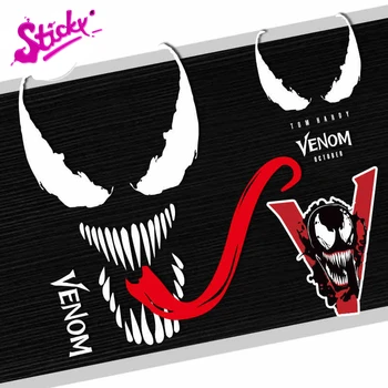 KLEEPUV Venom Legende Deemon Keele Kleebis Auto Decal Decor Jalgratta-Mootorratta Tarvikud Sülearvuti Kiiver Pagasiruumi Seina