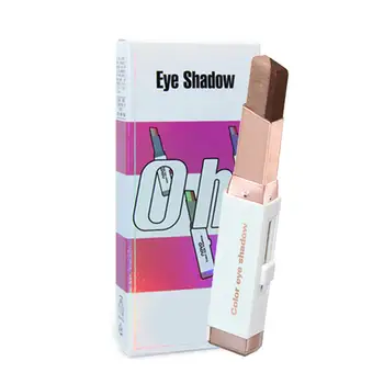 Laisk Kaks Värvi Gradient Eye Shadow Stick Lauvärv Meik Pen Virvendama Color Eye Shadow Koor Pliiats