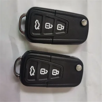 DAKATU Asendamine Klapp Kokkuklapitavad Remote Key Juhul Kest Lifan X60 X50 Auto Auto Fob Juhul 3 Nööpi