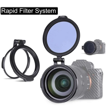 ND Quick Release Lülitage Konsool Objektiivi Filtri DSLR Kaamera Fotograafia Objektiivi Sulg