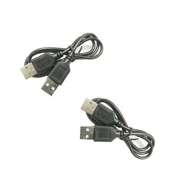 USB 2.0 Type A Male - > USB-A Mees Sycn Andmete Laadija Kaabel Juhe Pistiku 50cm I2O2