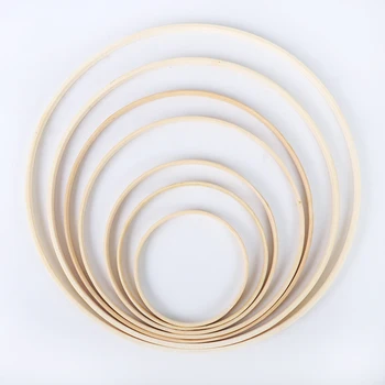 Uus 8-40.5 cm Läbimõõduga Puidust Raam Tikandid Cross-Stitch Hoop Ringiga ümbritsetud Puidust, Bambusest Leibkonna DIY Õmblemine Rippuvad Käsitöö