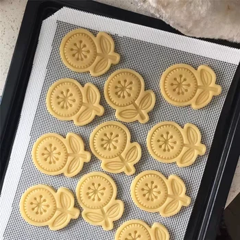 Uus Lill Cookie Kutter Tempel 3D Trükitud Fondant Cookie Kutter Biskviit Hallituse Küpsetamine Kook Dekoreerimiseks Vahendid