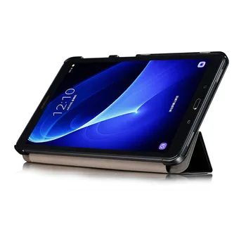 Samsung Galaxy Tab 10.1 SM-T580 SM-T585 Juhul Kokkuklapitavad Seista Magnet Tableti Kate Samsung Galaxy Tab 6 A6 2016 Juhul