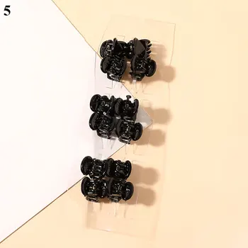 1,5 cm 12tk/Set DIY juuksuris Barrettes Plastikust Magus Mini Juuksenõelad Väike Juuste Küünis Mood Juuksed Klippe Juuksed Tarvikud