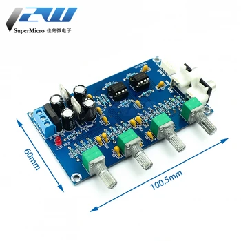XH-M164 NE5532 Stereo Preamp Preamplifier Tone Control Board Audio 4 Kanaliga Võimendi Moodul 4CH juhtimisahela Telefon Preamp