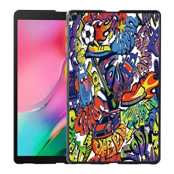 Graffiti Art Series Hard Shell Case Cover for Samsung Galaxy Tab A7 10.4