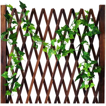 2.1 M Ivy Green Võltsitud Jätab Vanik Viinamarja Taime Lehestik Home Decor Plastikust Rotangist String Wall Decor Kunstlik Taimed