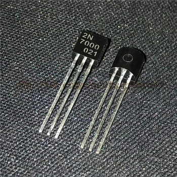 20PCS/PALJU 2N7000 TO92 TO-92 Väike Signaali MOSFET 200 mAmps, 60 Volti N-Kanaliga Transistori Uus originaal Laos