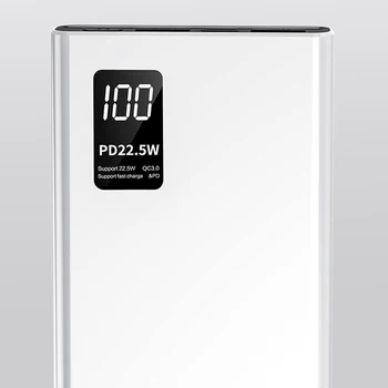 10000mAh 22.5 W Kiire Välise Aku Power Bank Led Digitaalne näidik Doule USB VÄLJUND Powerbank iPhone Samsung Huawei Xiaomi