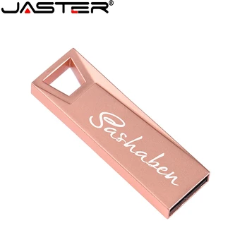 JASTER usb flash-USB 2.0 Metallist pendrive personalizado memoria usb 004GB 008GB 016GB 032GB 064GB 128GB usb flash drive armas