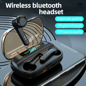 TWS Earbuds Traadita Bluetooth5.0 Stereo Sport Kõrvaklapid telefon Veekindel Peakomplekt