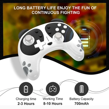 Stoga Traadita Bluetooth-Panda Gamepad Juhtnuppu Konsooli pult Pro Wake Up mäng draiverid Nintendo Lüliti Windows PC