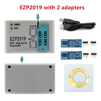 2021 EZP2019 USB-SPI Programmeerija+2 Adapterit Win7 Tugi/8 24 25 93 EEPROM Flash Bios Smart Chip Kaasaskantav Programmeeritav Kalkulaator