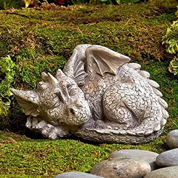 Sleeping Dragon Vaik Kuju Väljas Aed Jumalik Figuriin Kodu Siseruumides Väljas Dekoratsioonid, Kaunistused Miniatuurid