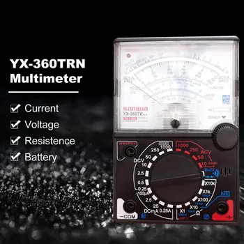 YX-360TRn Analoog Multimeeter Plastic Gauge Shell AC DC Volt Oom Praegune Katsetamine Mutimeter Elektri-Pointer Multitester