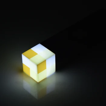 Pixel LED Night Light Pixel Tõrvik Kuju LED Öösel Lamp Kid USB Laetav Öö Atmosfääri Home Decor Lamp