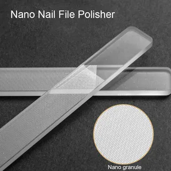 1tk Professionaalne küüneviil Nano Klaasi Nail Art Faili Kristall Klaasi Poleerimine Maniküüri-Art Tool