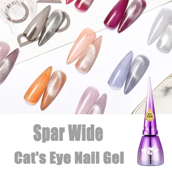 2020 15 ML Uus Smuuti Cat Eye Seeria Küünelakk Geel Erinevaid Spar Lai Cat ' s Eye Maniküür Glitter Valgusravi Liimi