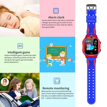 Z6 Laste Smart Watch GPS Tracker Lapsed Smartwatch SOS Telefon Kellad Kaamera 2G SIM-Kaardi Beebi Kella Poisid Tüdrukud Jõulud Kingitused