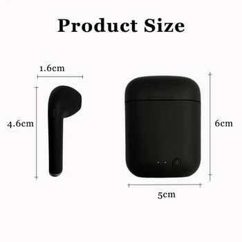 Mini 2 TWS Traadita Kõrvaklapid 5.0 Bluetooth Kõrvaklapid Earbuds Sport Kõrva Peakomplekt, Vabakäeseade Kõrva Pungad iPhone Xiaomi Samsung