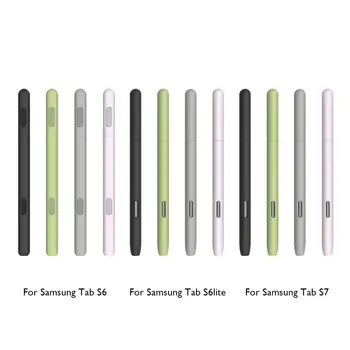 Armas Silikooni Puhul Kaitsev Ümbris Kate ühildub Samsung Galaxy Tab S6/S6 Lite/S7 S-Pen Kate Protector