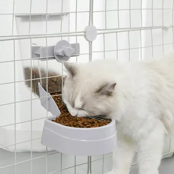Praktiline Koer Automaatne Söötja, Pet-Plastist Kass Rippus Toidu Söötmine Konteiner Puuri Suure Mahutavusega Koera Kutsikas Kausid