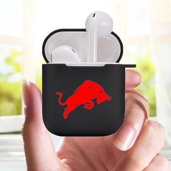 Jumping Pull Lehm Punane luksus loomade fundas Pehme Puhul Apple AirPods 2 1 Silikoon-Juhtmeta Bluetooth-Kõrvaklapp Kasti AirPod Kate