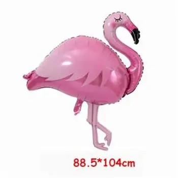 129pcs/Palju Roos Punane Jutumullid Vanik Arch Kit Troopiline Flamingo Teema Havai Baby Shower, Pulmi, Sünnipäeva Decor Tarvikud