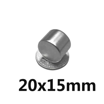 1/2/3/5/10tk 20x15 mm Tugevate püsimagnetitega 20mmx15mm Lahtiselt Ringi Magnetid 20x15mm Neodüüm Magnet Ketas 20*15 mm