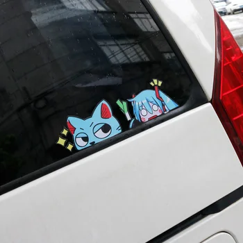 Noizzy Tonari no Totoro Ho Cartoon Aknas Auto Vinüül Kleebised Peeping Decal Anime, Jaapan Miyazaki Auto Tuning Aksessuaarid Disain