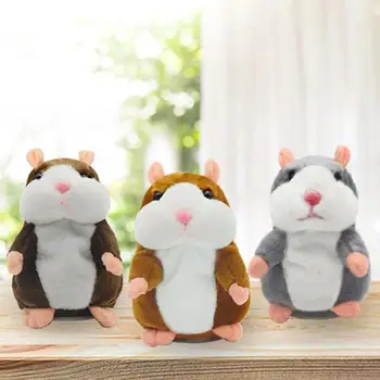 15cm Armas Räägi Hamster, Hiir, Täidisega Palus Loomade Doll Heli salvestamine Korda Haridus Mänguasjad Lastele Kingitusi