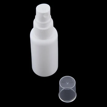 5tk 30ml Korduvtäidetavaid Taaskasutamise Reisi Valge Plastikust Parfüümi Pihusti Tühi Väike Pihustiga Pudel mürgine vaba ja ohutu