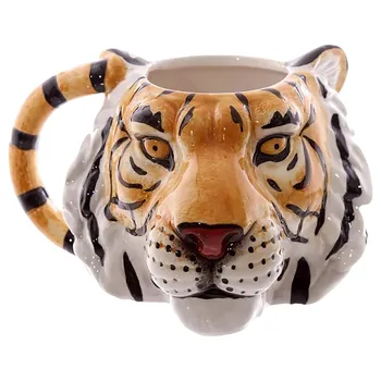 Loomade Cup Keraamiline Juua Tass 3D Stereo Vision Vee Tassi Kruus Paar Tassi