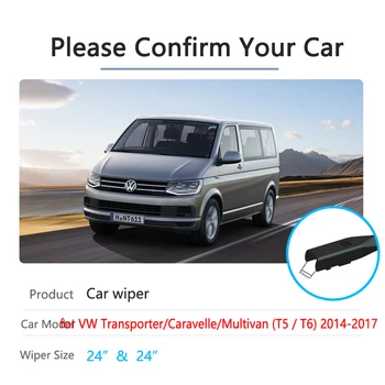 Auto Klaasipuhasti Tera Volkswagen VW Transporter T5 T6 Caravelle Multivan~2017 Tuuleklaasi Kojamehed Auto Kleebised Kaupade