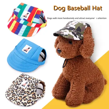 Koer Lemmikloom Koer Suve Müts Väljas Baseball Cap Lõuend Väike Koer Tarvikud, Mood Päikesevarju Matkamine, Lemmikloomatarbed