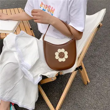 Õie Kuu Tassima Kotid Naistele 2021 Suvel Kaubamärgiga Disainer Mood Mini Crossbody Kotid PU Nahast Rahakott Käekotid