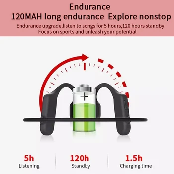 Luu Juhtivus Kõrvaklapid Bluetooth-Veekindel Koos Avatud Mikrofon Kõrva Konks Kerge Ei Ole In-Ear Sport Kõrvaklapid