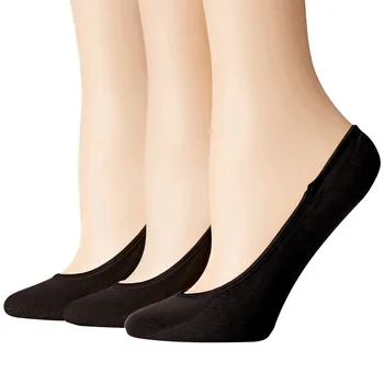 Sokid Naiste Ultra Low Microfiber Liner Koos Geel Tab Sokid Mugav Pehme Tunne Õhuke Stiil Daamid Sokid 3 Paari Носок Suve