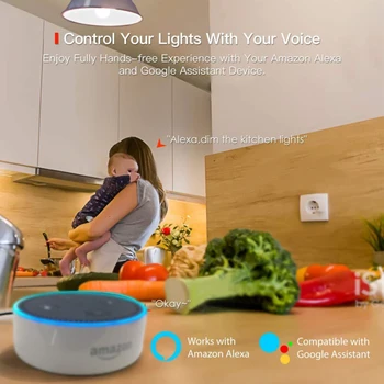 B22 E27 2000-7000K WiFi Smart Lamp RGB LED Lambi Tööd Amazon Alexa/Google Kodu Juhitava Magic Lamp Smart Home
