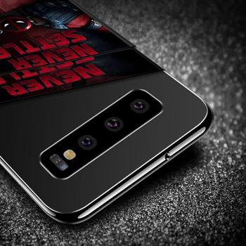Deadpool Marvel Kunst Samsung Galaxy S20 S21 FE Ultra S10 S10e Lite S9 S8 S7 S6 Plus Silikoonist Serv Telefoni Puhul