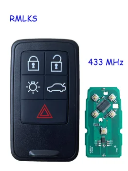 Remote Key for Volvo Smart Auto Võti Fob KR55WK49264 Volvo XC60 S60 S60L V40 V60 S80 XC70 KYDZ ID46/7953 Kiip 433Mhz