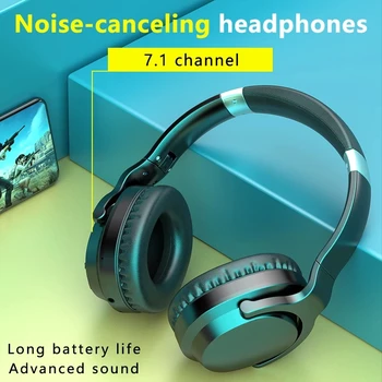 H5 ANC Bluetooth-Peakomplekti Aktiivne Müra Tühistamise Wireless & Juhtmega Kõrvaklapid Mikrofoniga Kõrvaklapid Sügav Bass Hifi Heli Earpie
