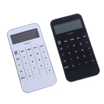 1tk 10-Kohaline Ekraan Tasku Elektrooniline Arvutamise Kalkulaator kontoritarbed