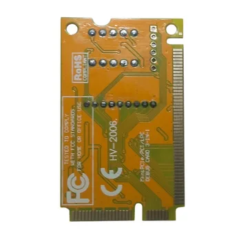3 in 1 Mini PCI-E LPC PC Analyzer Tester POSTITUS Kaardi Test, Sülearvuti, Sülearvuti, Kuueteistkümnend-kohaline näidik Suure Stabiilsuse