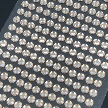 Rhinestone 260 Particl 6mm Diamond Kleebis Mobiiltelefoni Teenetemärgi Kleebised Akrüül Säravad Kalliskivid Crystal Loominguline DIY Mänguasjad