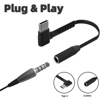 1tk Universaalne Tüüp C-3,5 mm Aux Audio HD Kõrvaklappide Adapter Plug&Play Samsung Galaxy Märkus 10/S20