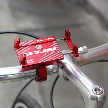 Universaalne Alumiiniumist Jalgratta Bicycle Telefon Hoidja Nagid Mootorratta Lenkstangi Paigaldi Non-Slip Moblie Cell Telefon Clip Bike