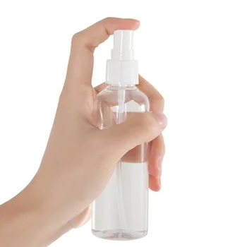 10 ml-100 ml Spray Pudelis Väike Jootmine Konteiner Läbipaistev Pet Kosmeetika, Parfüümi Pudel Desinfitseerimisaine Parfüümi Omanik Tühi Plast