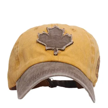 Pestud Puuvillane Meeste Maple Leaf Baseball Cap Naiste Snapback Müts Loomade Tikandid Luu Mütsid Gorras Vabaaja Casquette Mehed